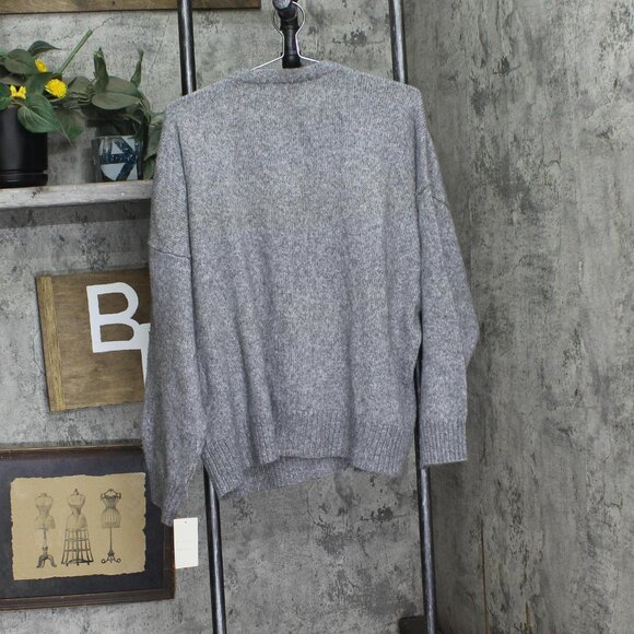 NEW State Of Day Indulge Rest Sweater Pewter Lounge 100188601MS Pewter Gray L - Picture 2 of 7